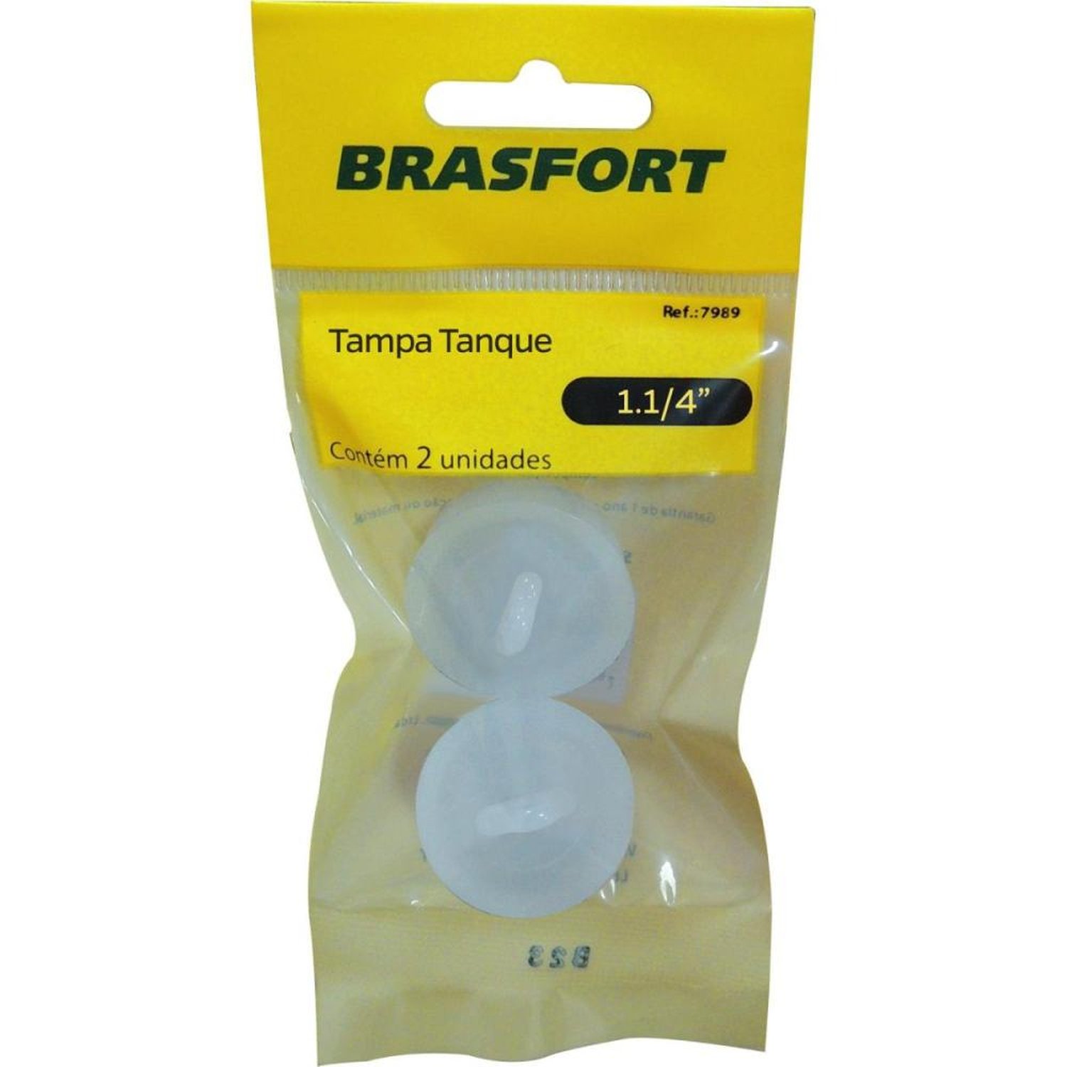 Tampa Para Tanque 1,1/4" Brasfort (Com 2) Un.Venda: MVA/2