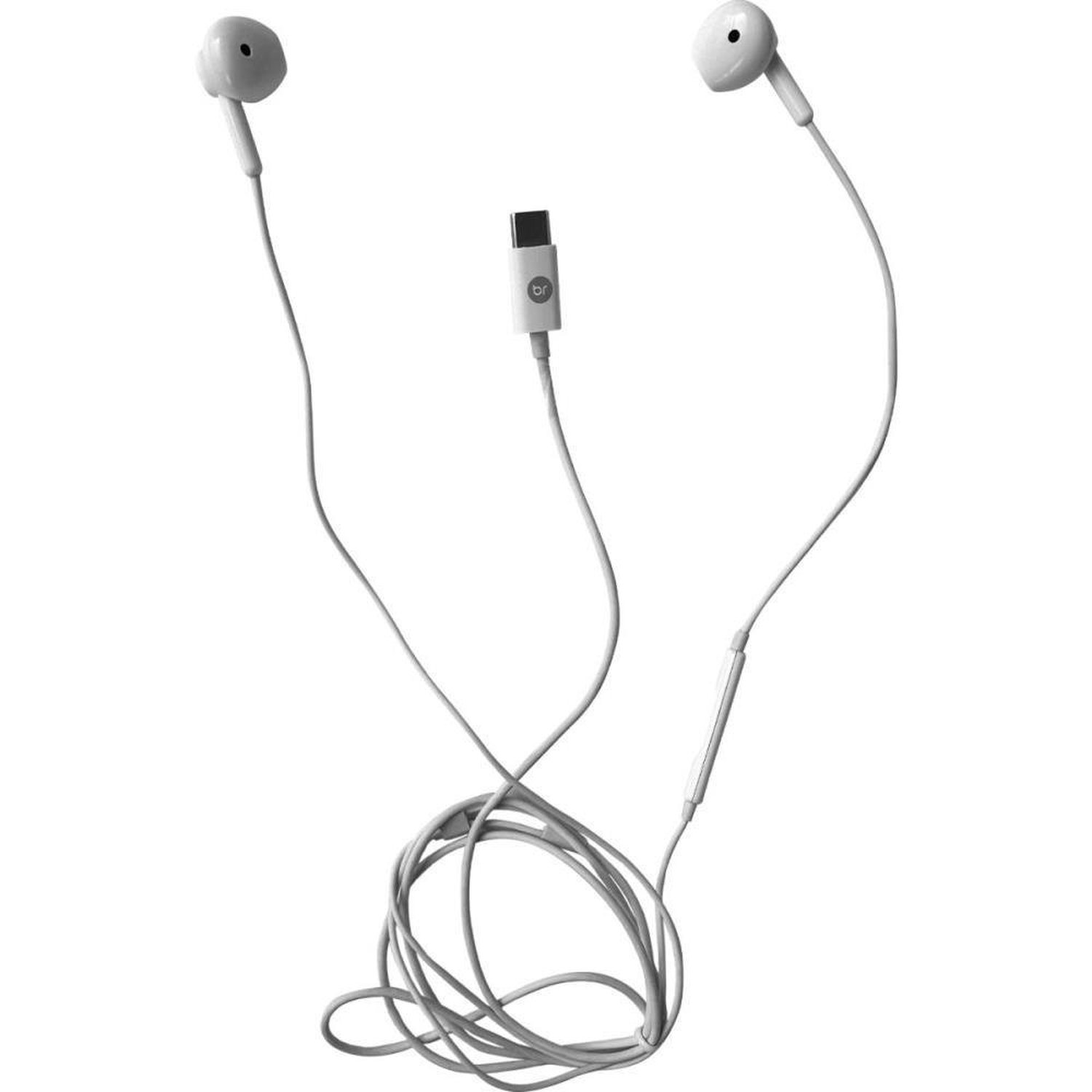 Fone De Ouvido Tipo C Ergonômico Intra-Auricular Bright