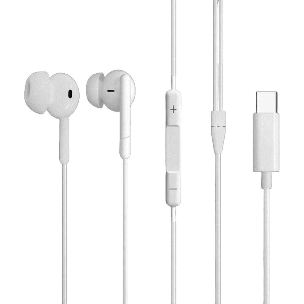 Fone de Ouvido USB-C Bright FN592 Branco Un.Venda: PC/1