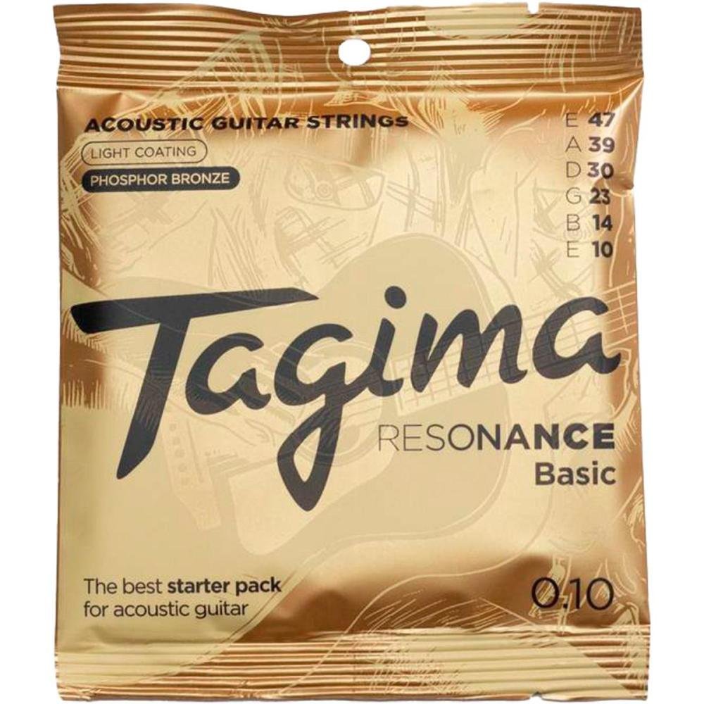 Encordoamento Para Violão .010-.047 Resonance Basic Tagima Un.Venda: PC/1