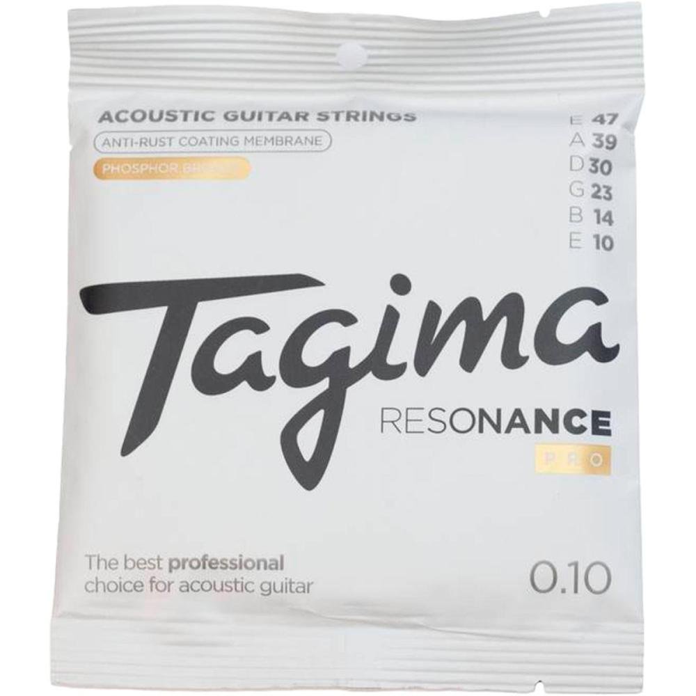 Encordoamento Para Violão .010-.047 Resonance Pro Tagima Un.Venda: PC/1