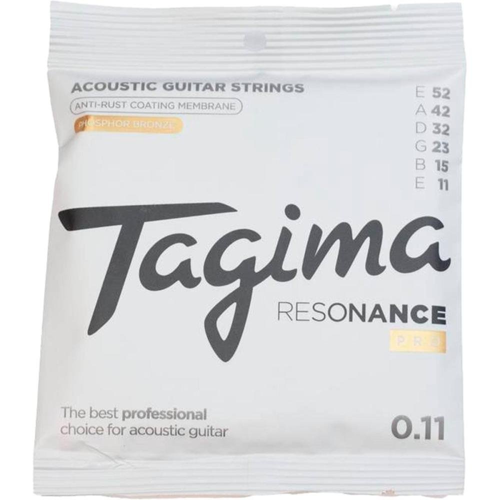 Encordoamento Para Violão .011-.052 Resonance Pro Tagima Un.Venda: PC/1