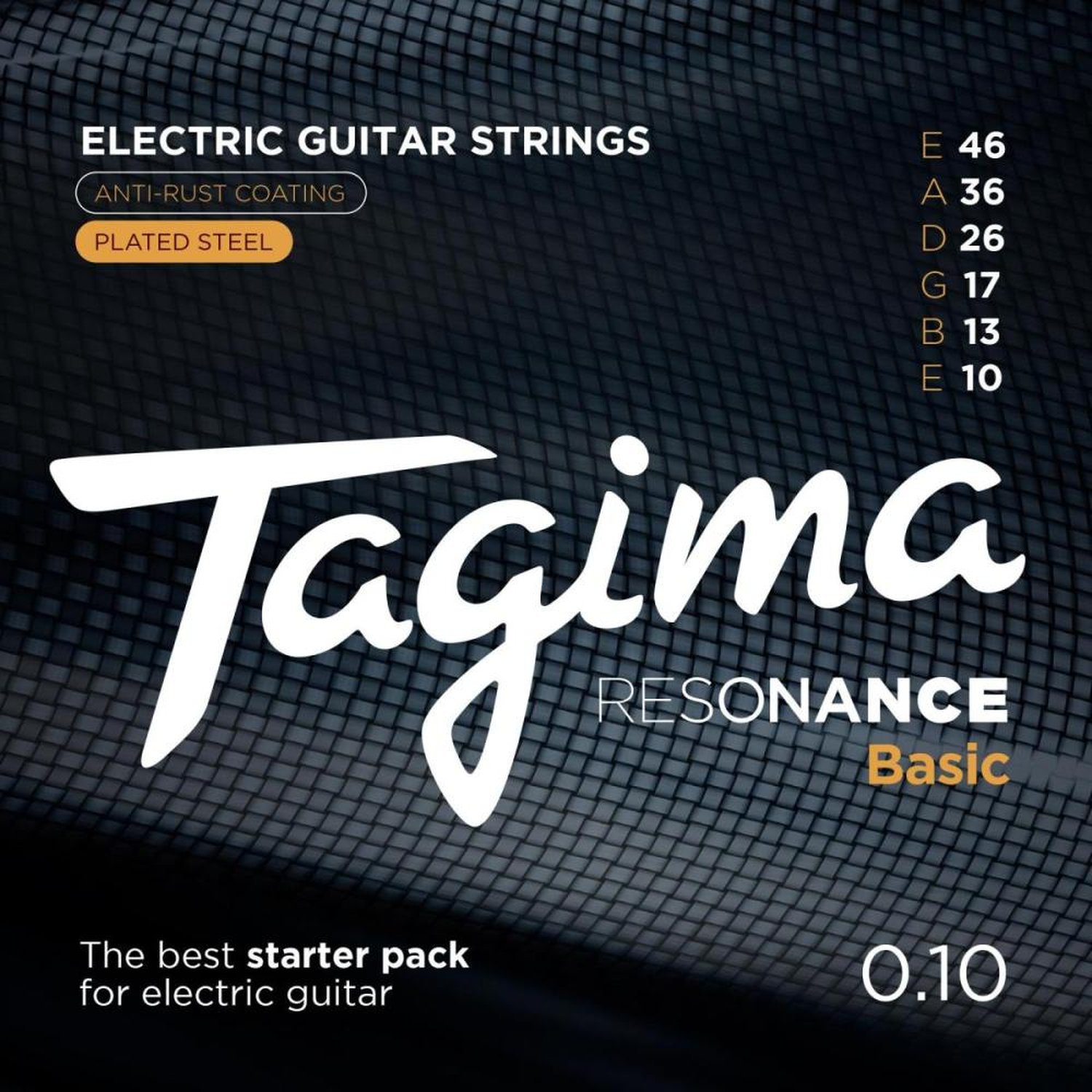 Encordoamento Para Guitarra .010-.046 Resonance Basic Tagima Un.Venda: PC/1