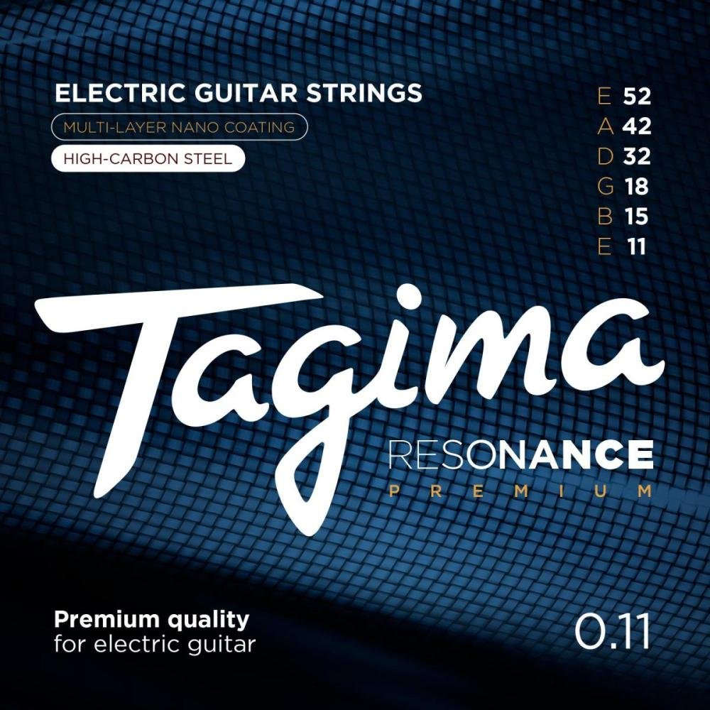 Encordoamento Para Guitarra .011-.052 Resonance Premium Tagima Un.Venda: PC/1