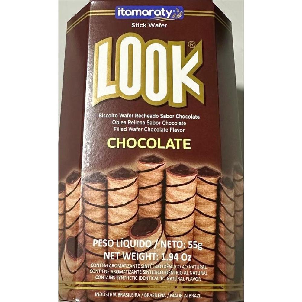 Bisc Look Wafer Chocolate 20x55gr