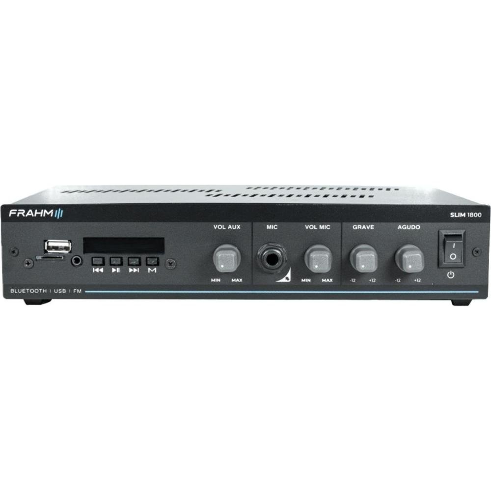 Amplificador Frahm Slim 1800 G5 60w Rms Un.Venda: PC/1