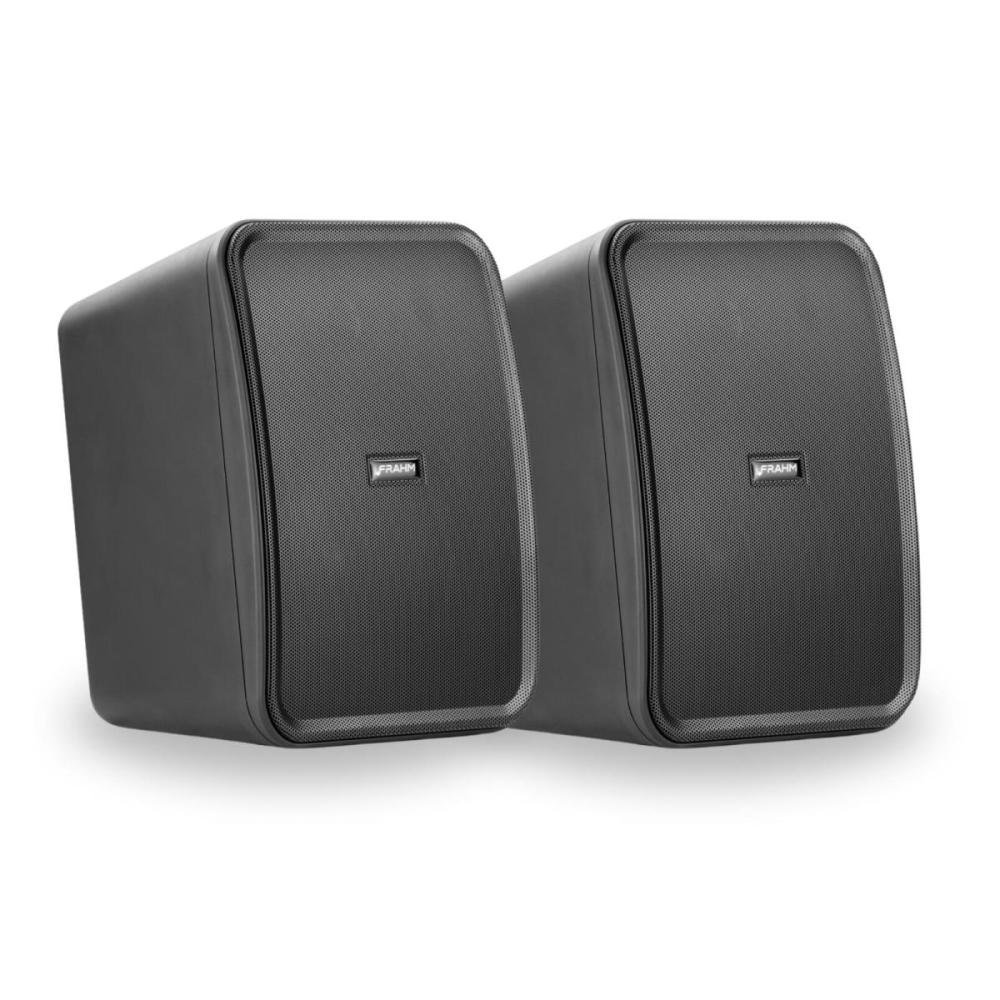 Caixa de Som Passiva Frahm HS Outdoor 140w Preta (Par) Un.Venda: PAR/2