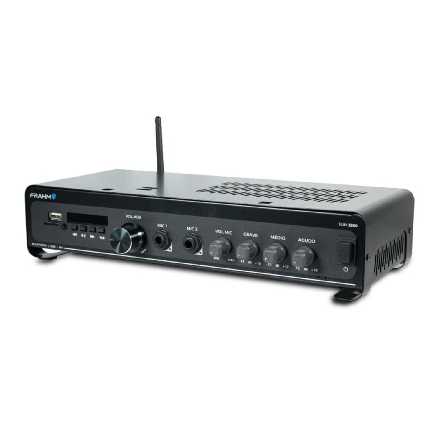 Amplificador Frahm Slim 2200 G5 120w Rms Un.Venda: PC/1