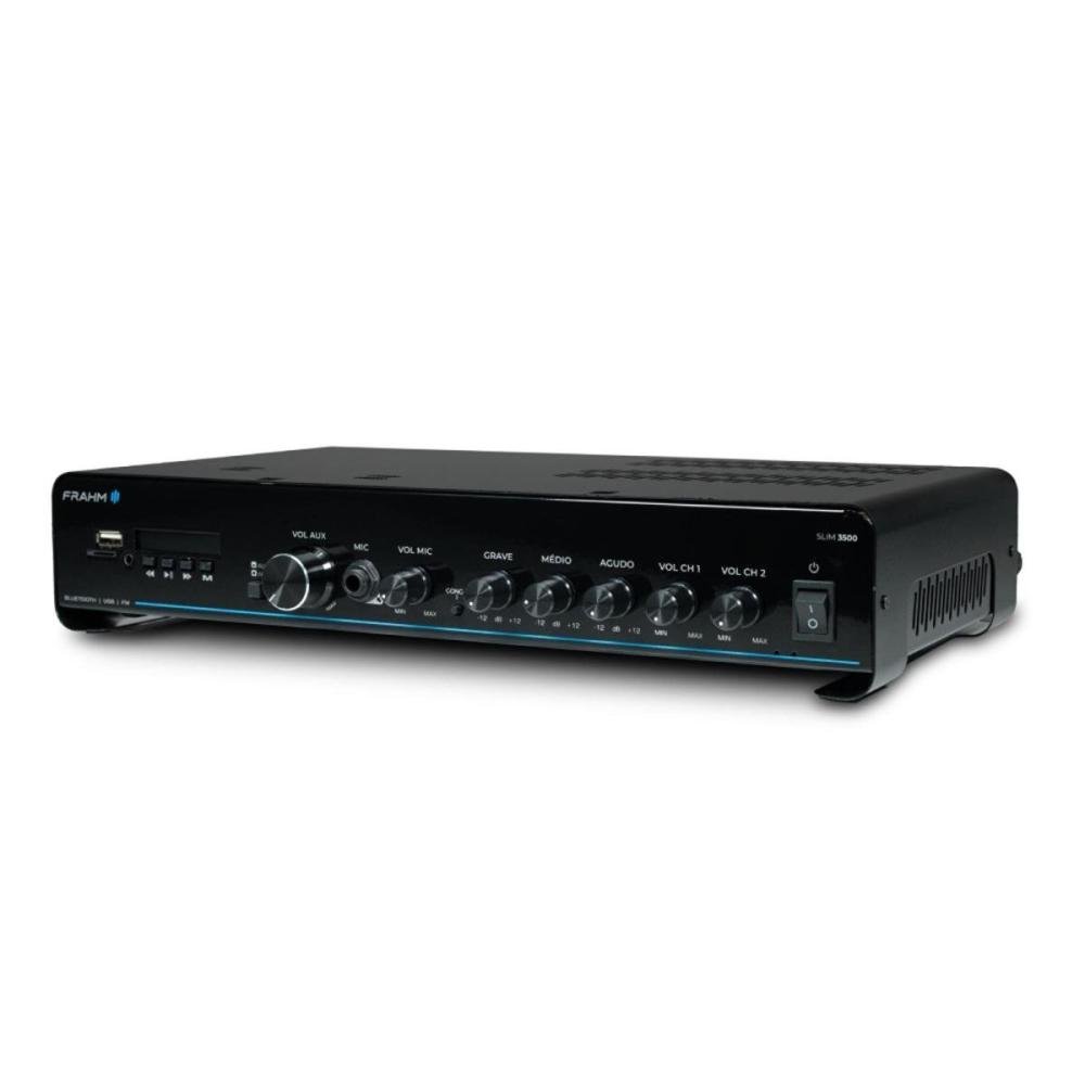 Amplificador Frahm Slim 3500 G5 240w Rms Un.Venda: PC/1