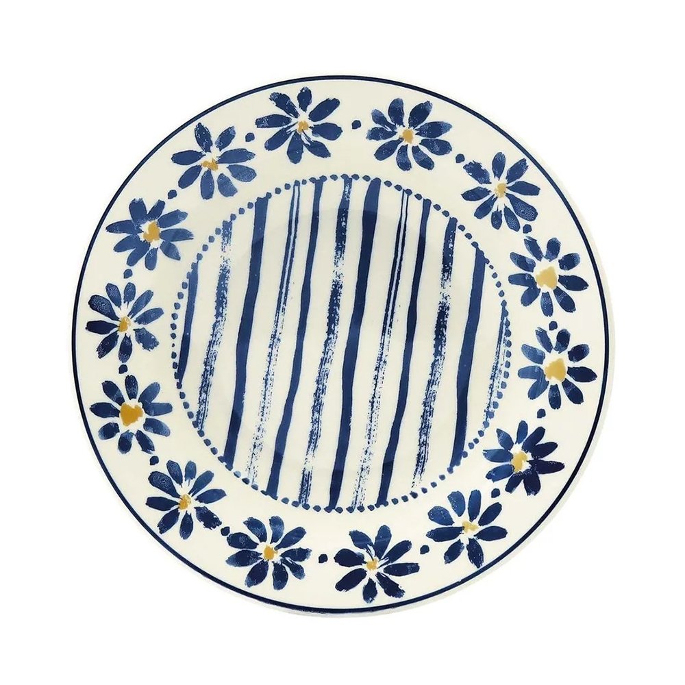 Aparelho de Jantar/Chá Biona Margaridas 30 Peças
