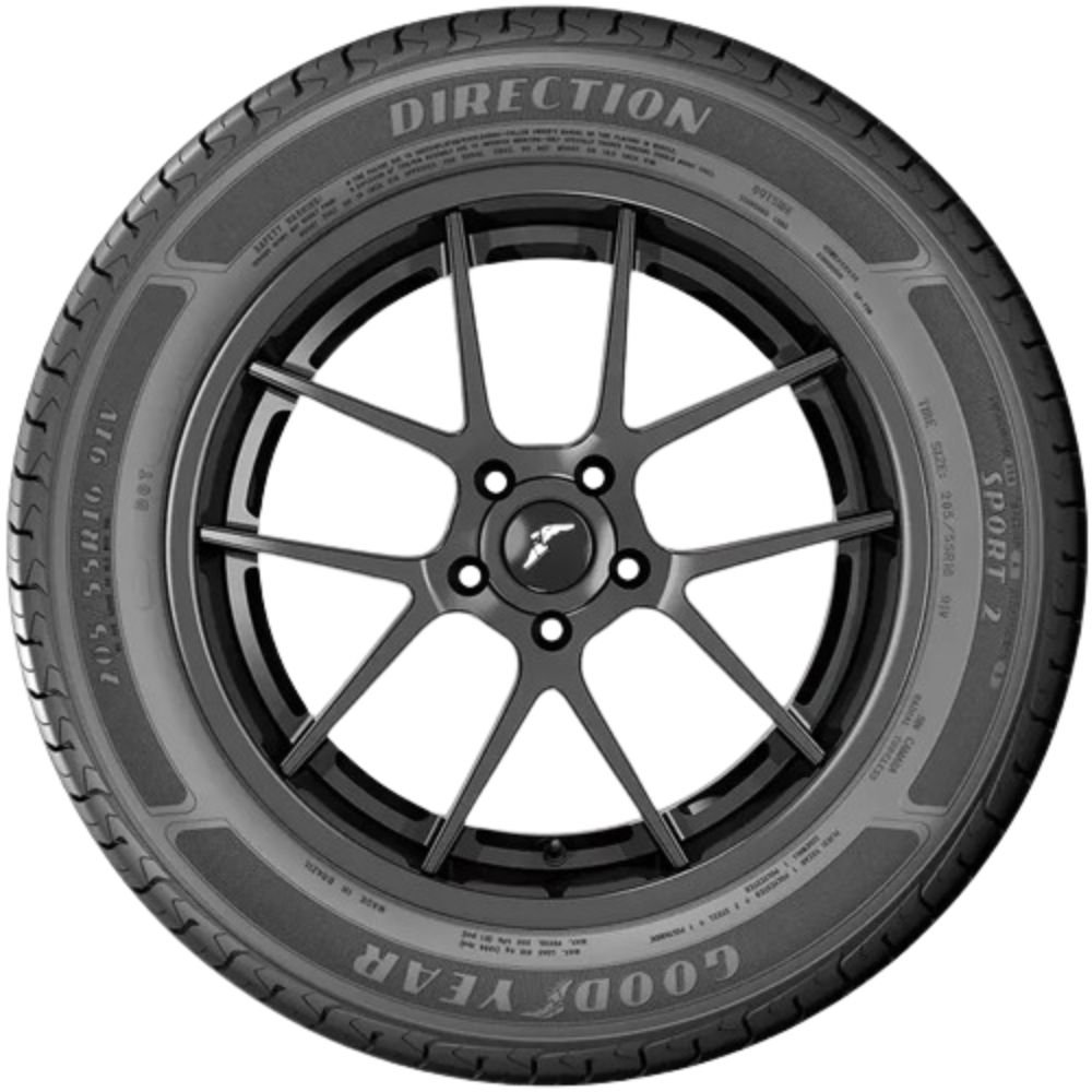 Kit Com 4 Pneus Aro 15 Goodyear 185/60r15 Direction Sport 2 88h