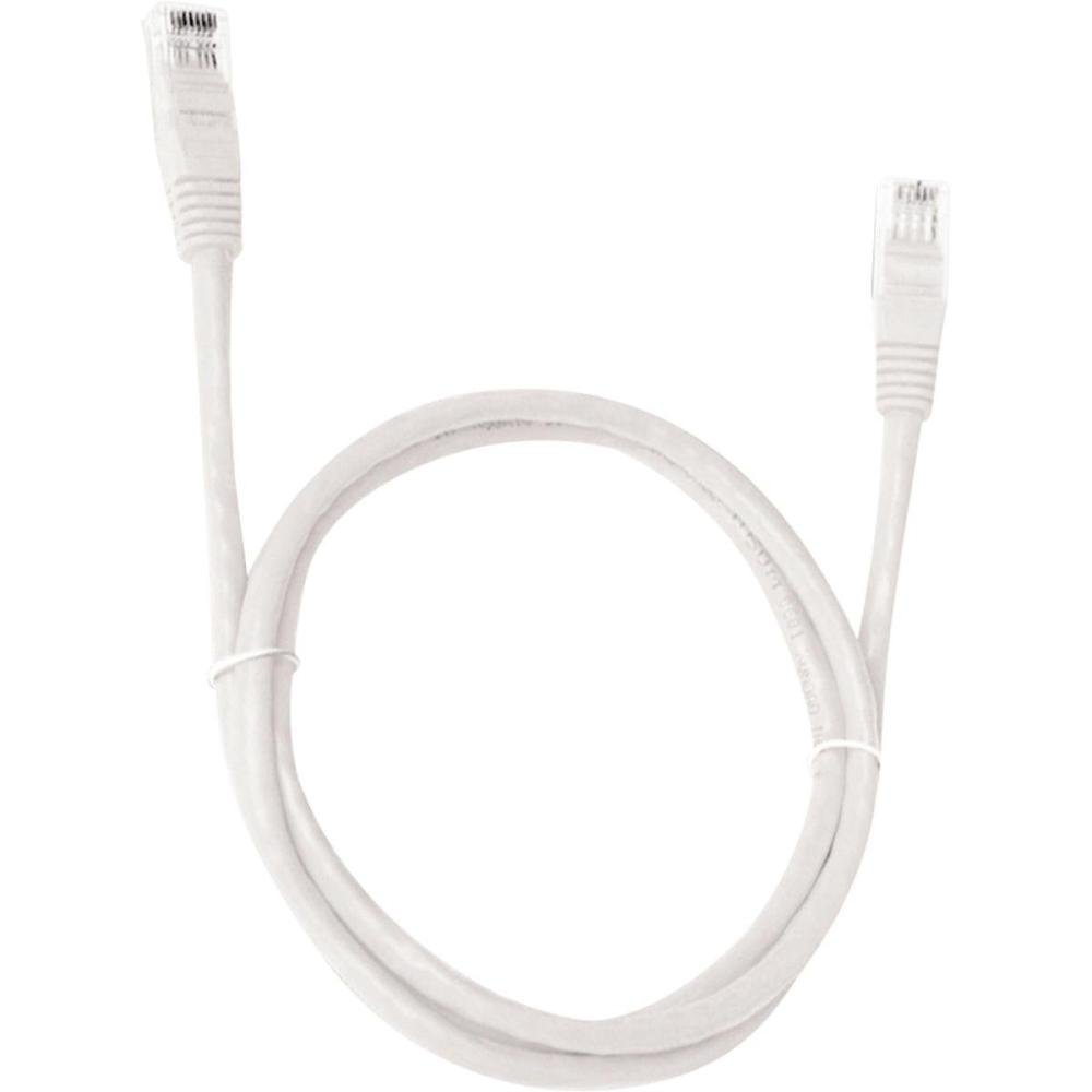Patch Cord Cat6 5m Branco PlusCable Un.Venda: PC/1