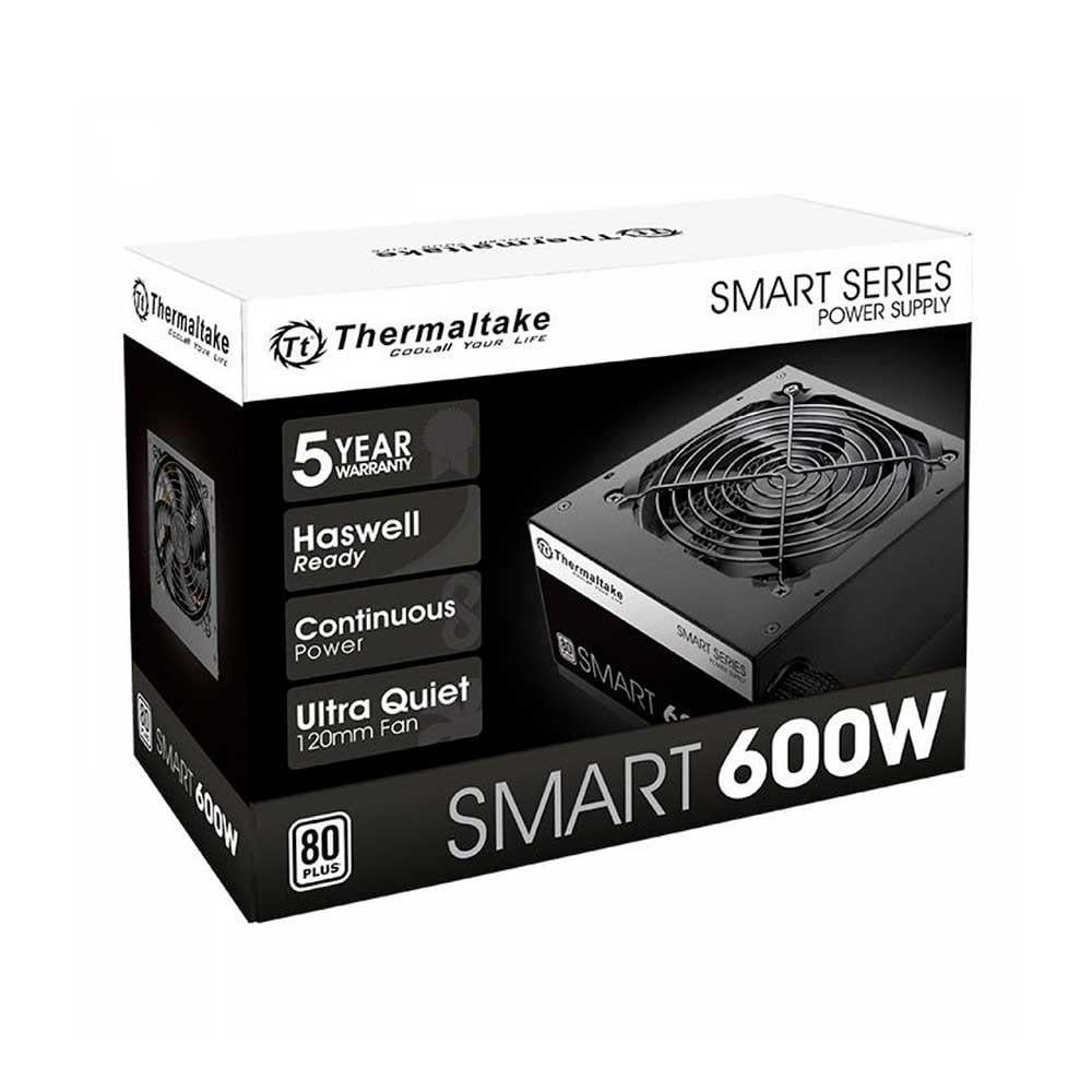 Fonte De Alimentacao Thermaltake Smart 600w 80 Plus White - Ps-spd-0600npcwbz-w