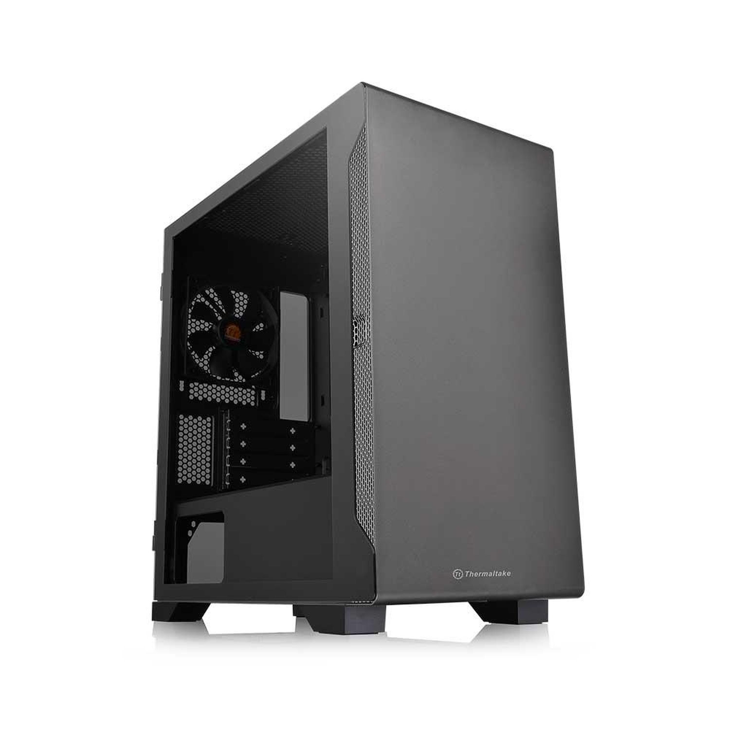 Gabinete gamer thermaltake s100tg black c/ fonte 600w 80 plus ca-3q9-60s1wz-00