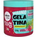 Gelatina Capilar Salon Line Tô de Cachos Kids Morango Desembaraçante 550g