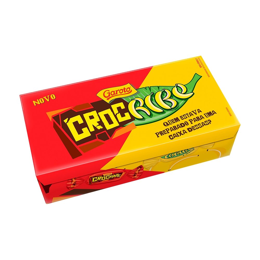 Caixa de Bombom Garoto Crocante e Caribe 215,2g