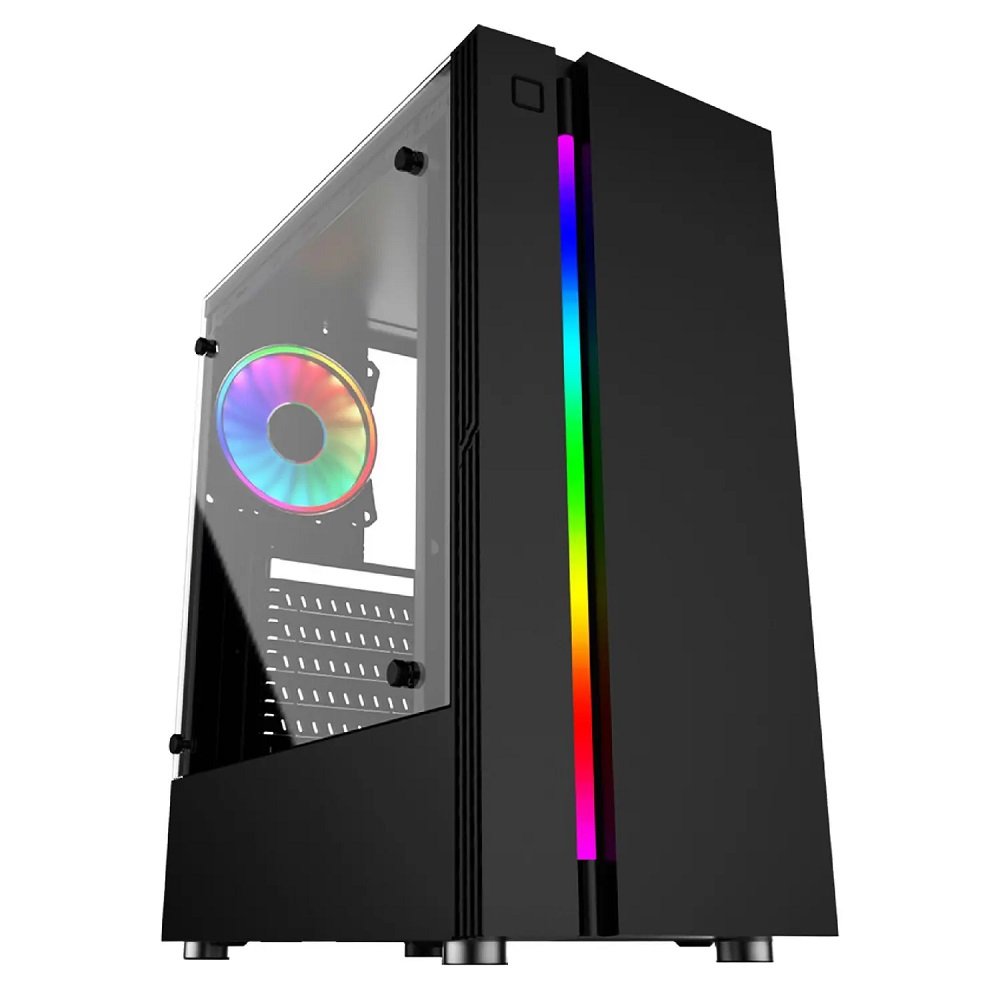 PC Gamer Completo 3green Play Intel Core i5 8GB RAM Placa de video Geforce 2GB SSD 256GB Monitor 20" 75Hz Fonte 500W 3GP-017 Windows 10