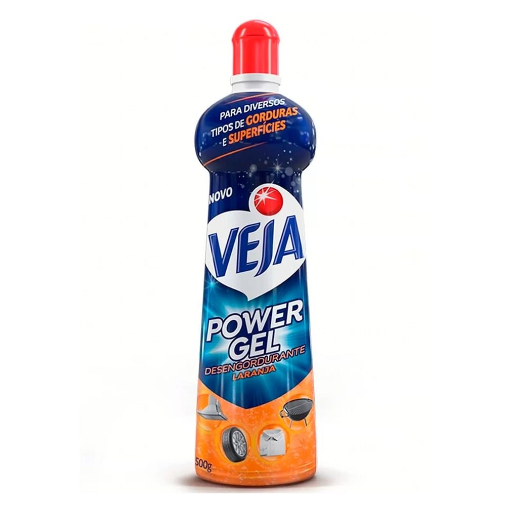 Veja Desengordurante Gel Cozinha Laranja Power 500 ml