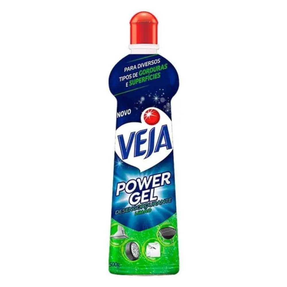 Super Desengordurante Veja Power Gel Limão 500ml