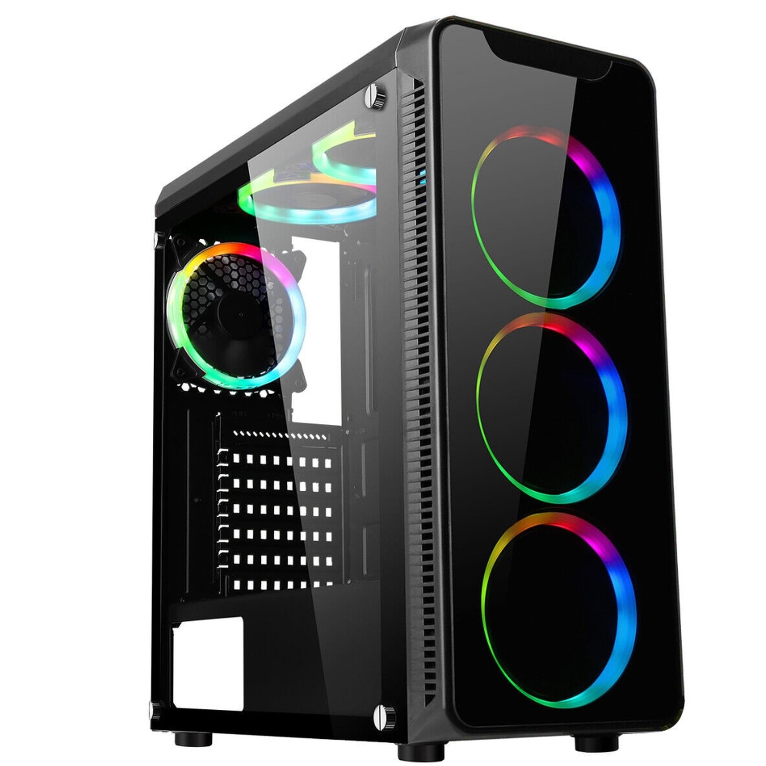 PC Gamer AMD Ryzen 5 5600G 6 Nucleos 4.40Ghz, Graficos Radeon VEGA 7, 16GB DDR4, SSD 256GB, Fonte 5