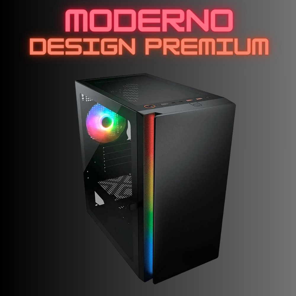 PC Gamer Skill RGB AMD Ryzen 5 4600G, Graficos Radeon VEGA 7, 16GB DDR4 3200Mhz, SSD 512GB, Fonte 500W - SGX-0052A