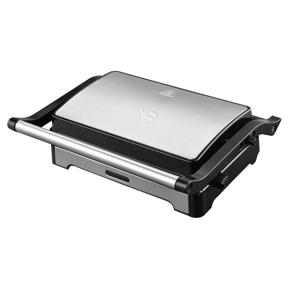 Sanduicheira e Mini Grill HQ 180 1000W Antiaderente Inox HQ-SG002 127V