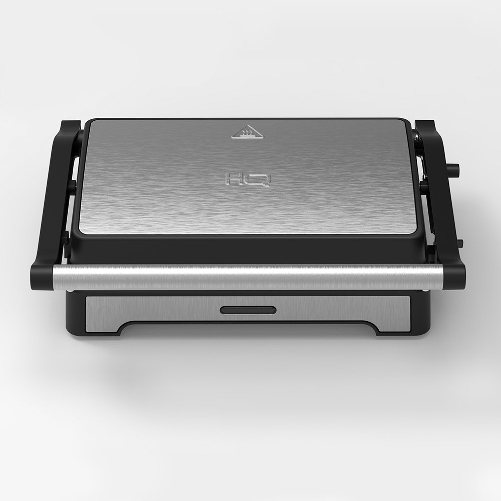 Sanduicheira e Mini Grill HQ 180 1000W Antiaderente Inox HQ-SG002 127V