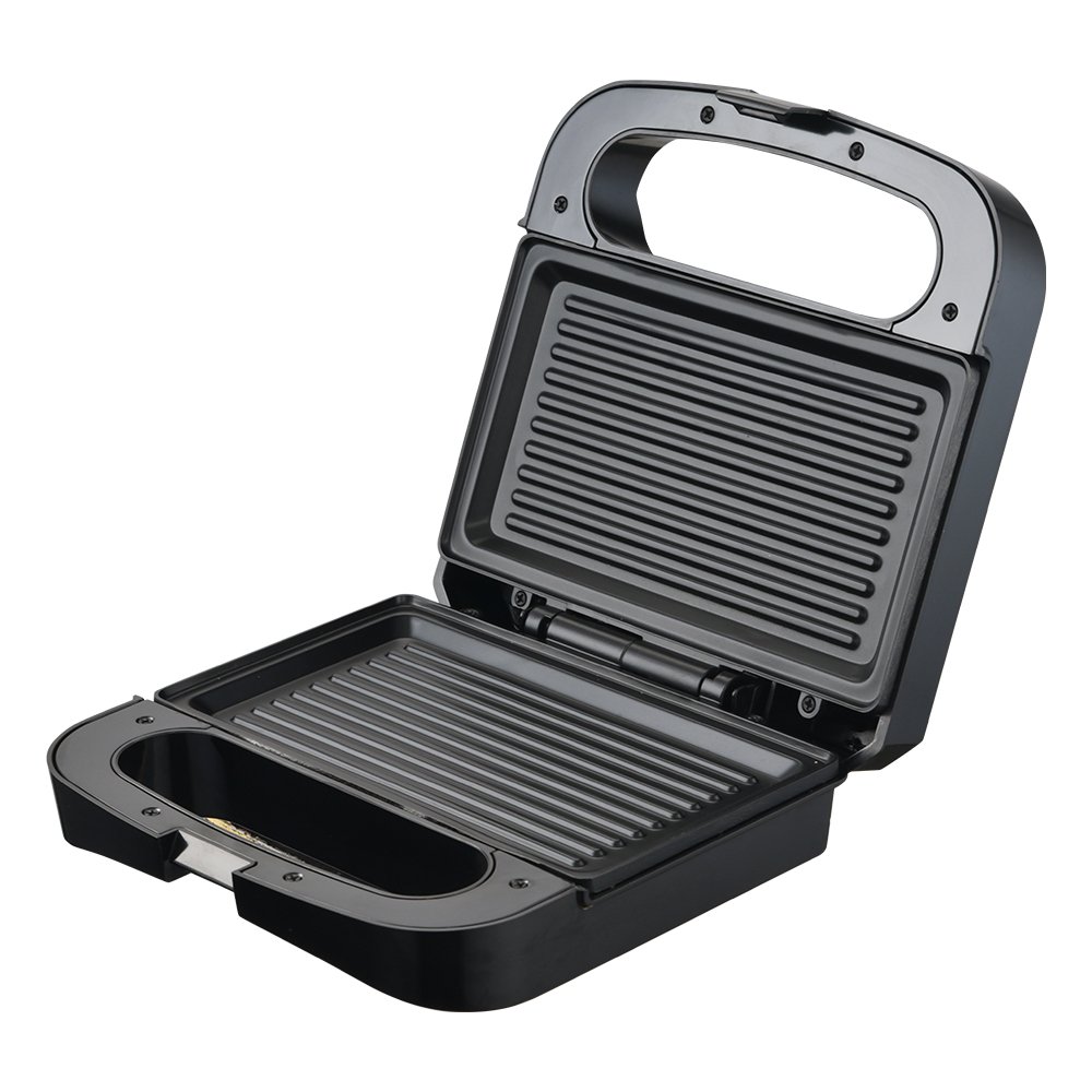 Sanduicheira e Grill HQ 750W Antiaderente Inox HQ-SG001 127V