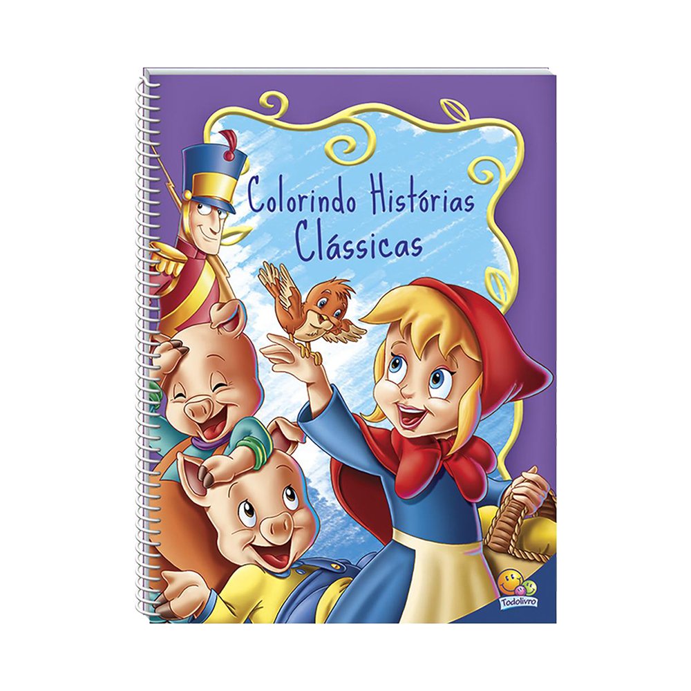 Livro Colorindo Historias Classicas 3 anos