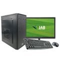Computador Completo Jab Intel Core i5 1155 com Wi-Fi SSD 240GB Memória 8GB + Windows 10 Pro Trial + Teclado e Mouse + Monitor 23"