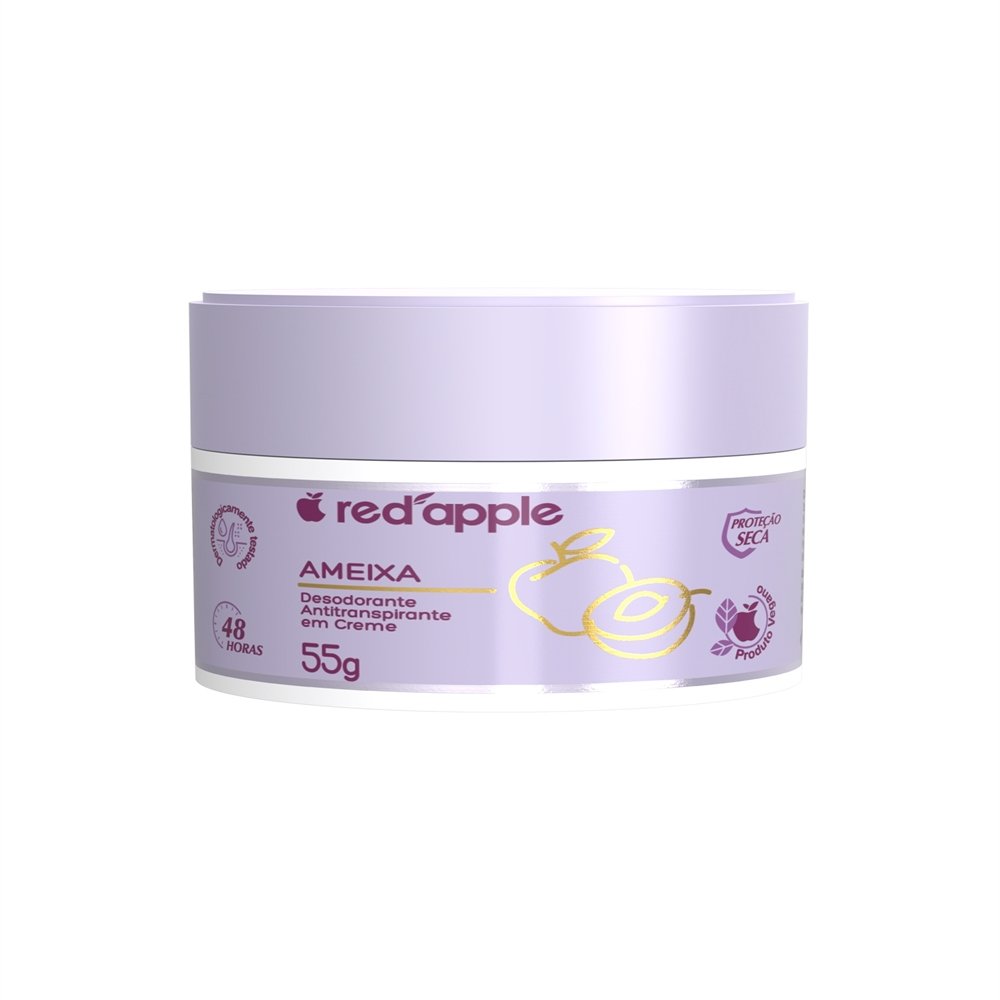Desodorante Red Apple Creme Apple Ameixa 50g
