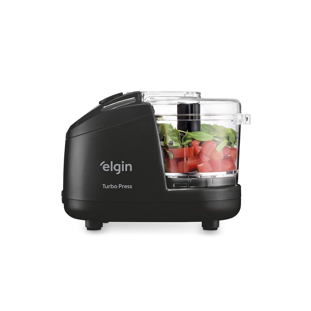 Mini Processador Turbo Press Elgin Preto 127V
