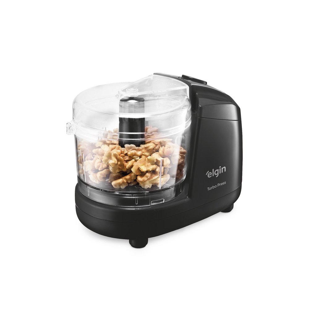 Mini Processador Turbo Press Elgin Preto 220V