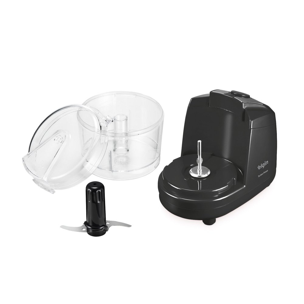 Mini Processador Turbo Press Elgin Preto 220V