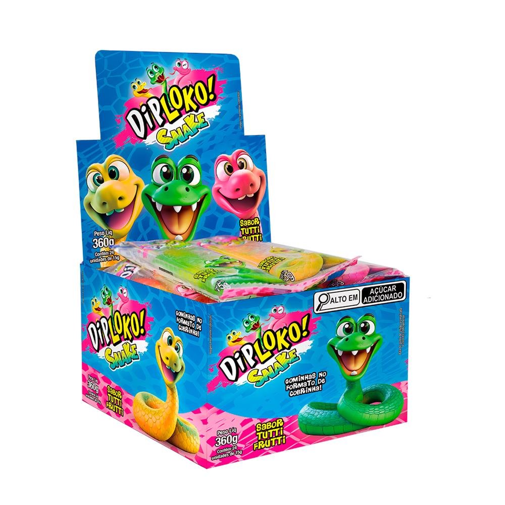 Snake Gummy 24x15g - Danilla