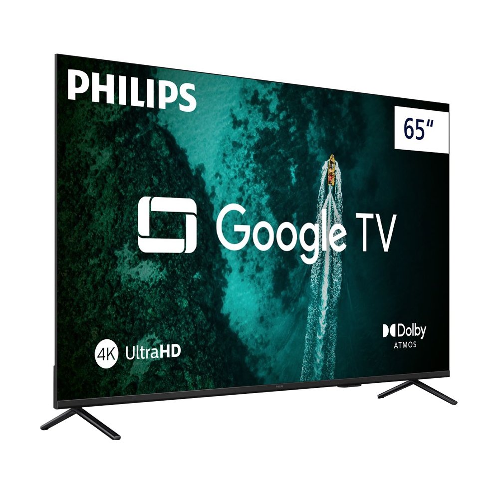 Smart TV LCD LED 65" Philips 65PUG7419/78 - 4K UHD com Wi-Fi, com 3 HDMI, 2 USB, 60Hz