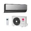Ar Condicionado Split LG Hi Wall Inverter Voice Artcool +AI 12.000 BTU/h Frio Monofásico Cinza Escuro/Espelhado S3-Q12JAR1K - 220V