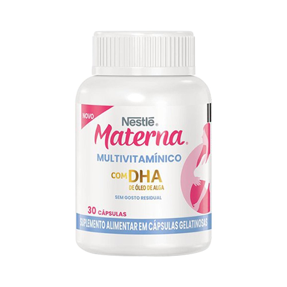 MATERNA SUPLEMENTO MULTIVITAMINICO DHA 30 CAPSULAS