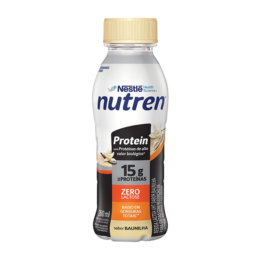 Suplemento Alimentar Nutren Protein 15g Baunilha 260ml