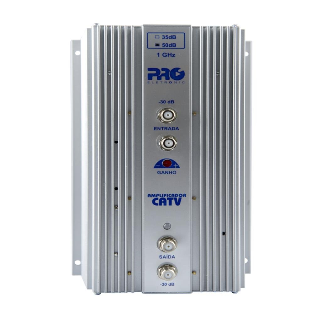 Amplif. De Potencia Vhf/Catv/Uhf 50Db (Importado)