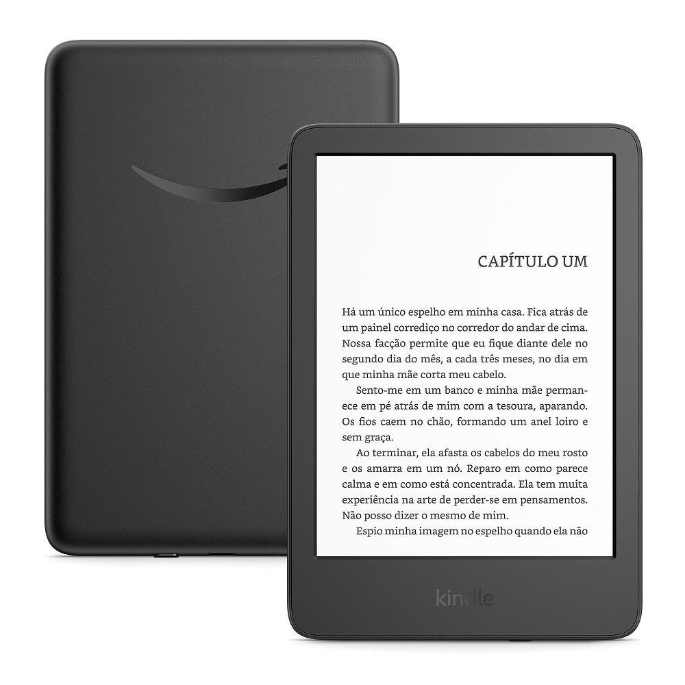 Kindle 11ª (16gb - Modelo 2024), Com Tela Antirreflexo, Luz Frontal Ajustavel E Bateria De Longa Duração - Cor Preta, B0cp31l73x, Amazon