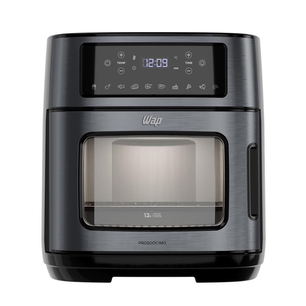 Fritadeira Eletrica Air Fryer Oven Black Inox, 12 Litros, 220v, Prosdocimo, Wap