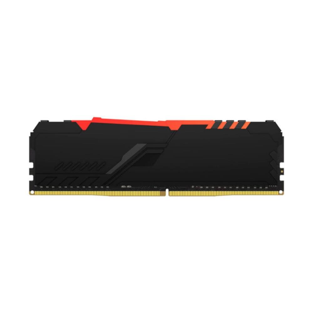 Memória RAM 16gb DDR4 Kingston Fury Beast RGB, 3600MHz, CL18, Preto