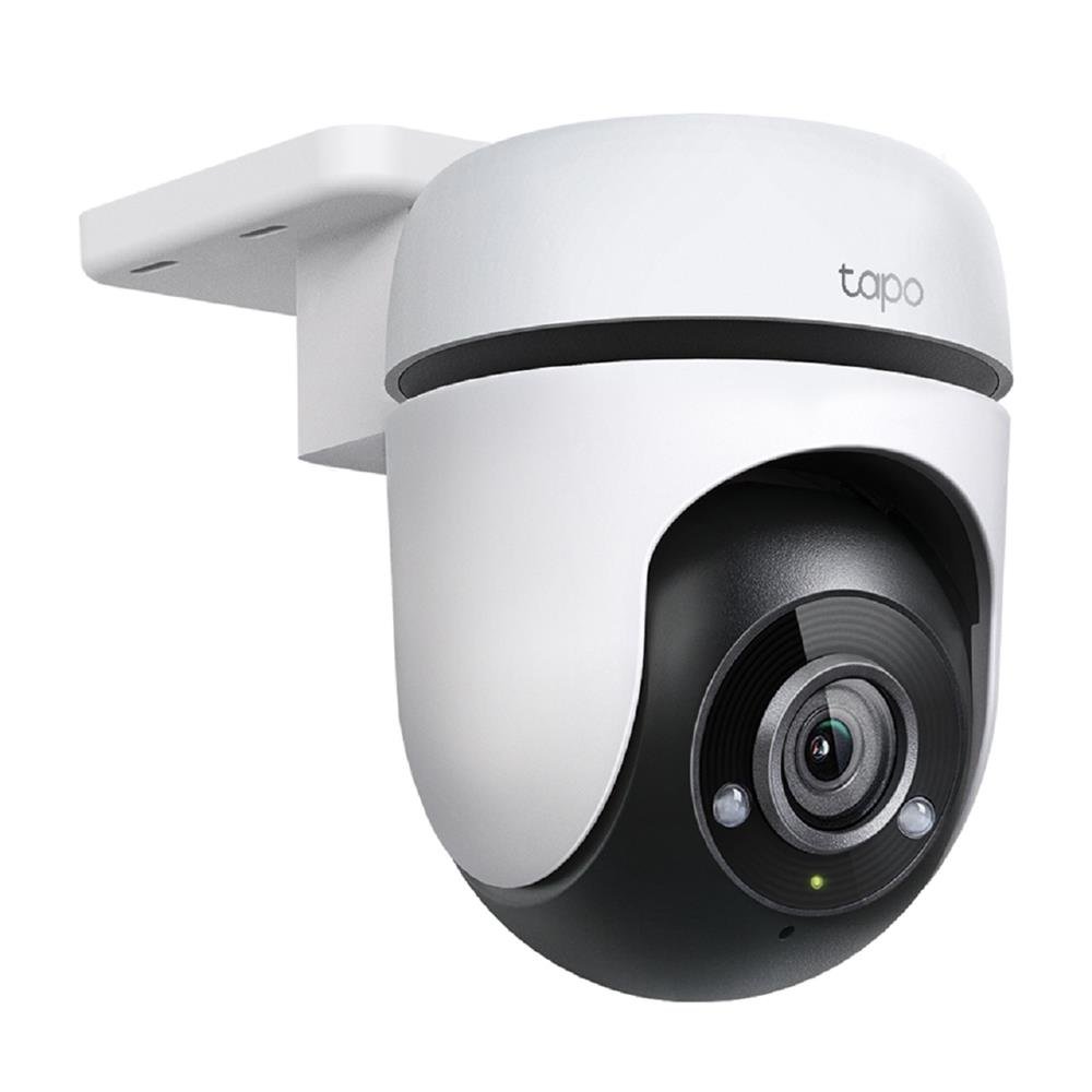 Câmera de Segurança Externa 360° TP-Link, Wi-Fi,1080p Full HD, Visão Noturna, Branco, Tapo TC40