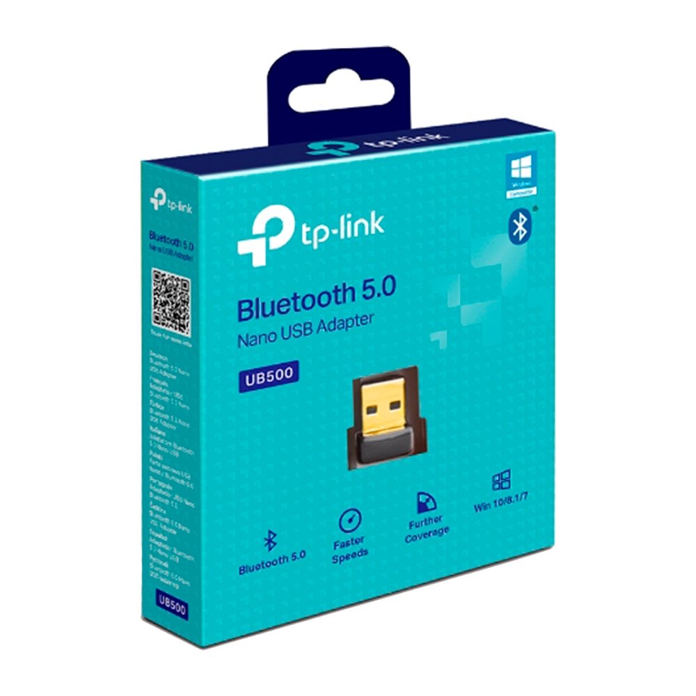 Adaptador USB Tp-Link Nano UB500 - Bluetooth 5.0, Para PC