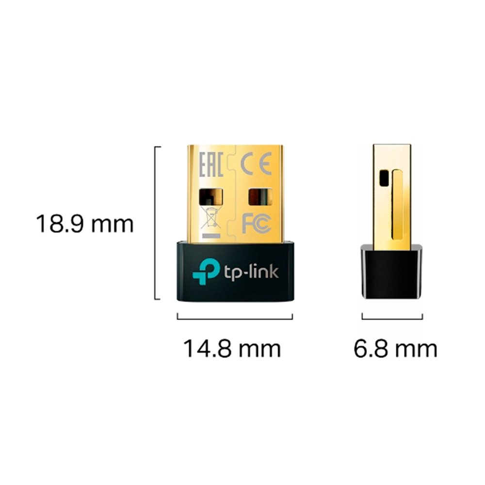 Adaptador USB Tp-Link Nano UB500 - Bluetooth 5.0, Para PC