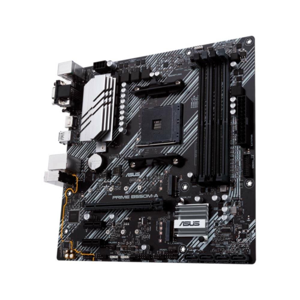 Placa mãe Asus, Chipset B550, Socket AMD AM4, mATX, DDR4, Prime B550M-A