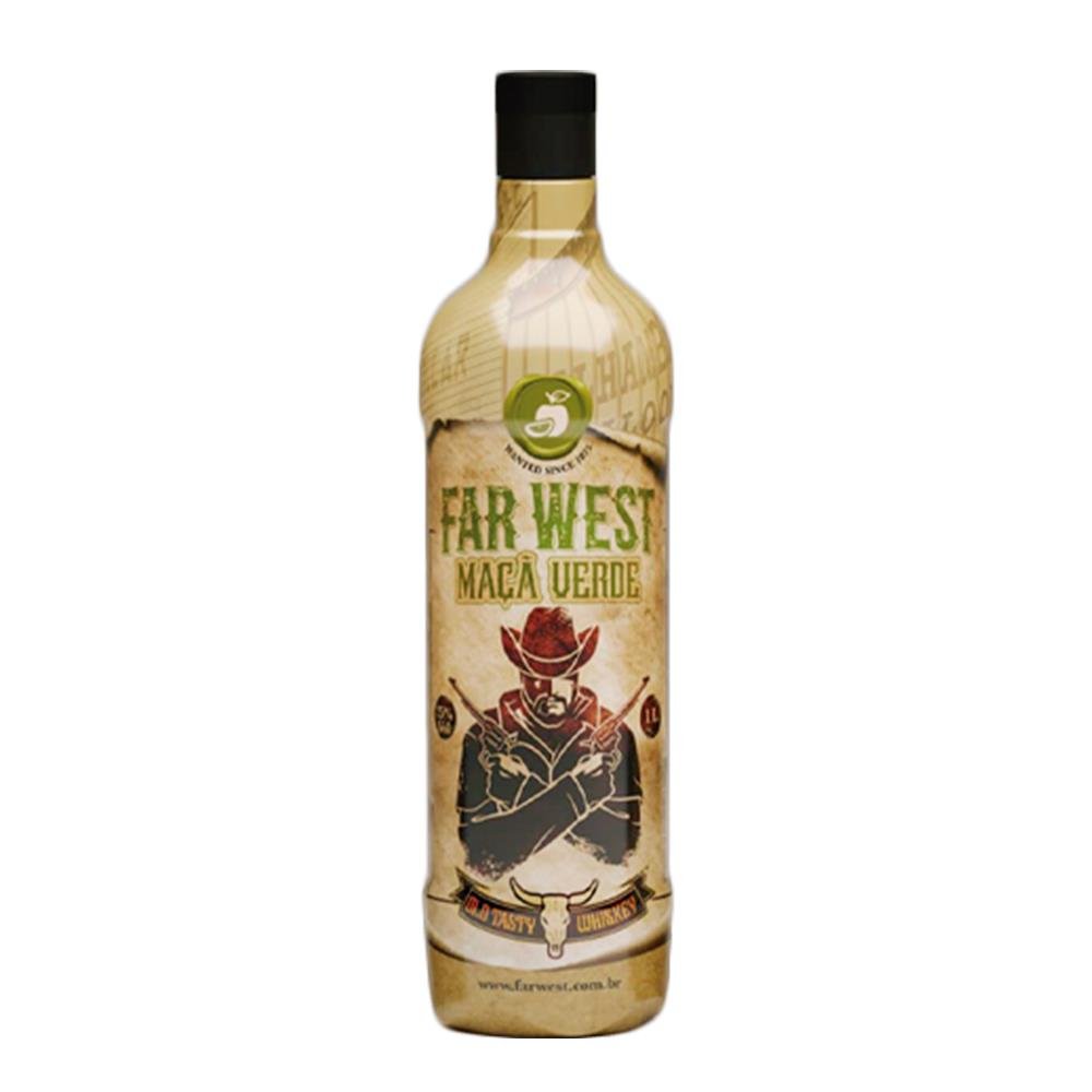Whisky Far West Maçã Verde Pet 1L