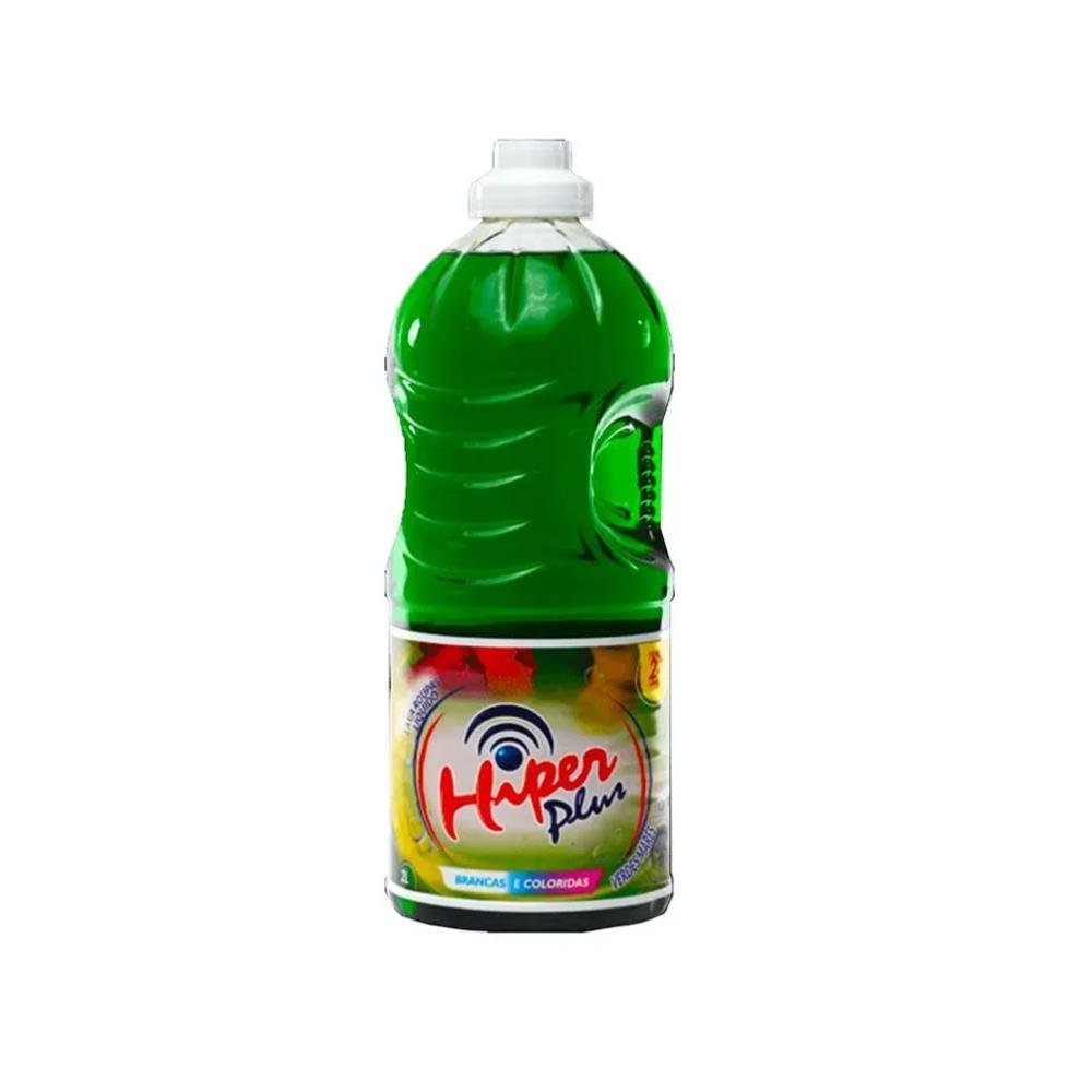 Lava Roupas Líquido HIPER PLUS Verdes Mares Frasco 2L