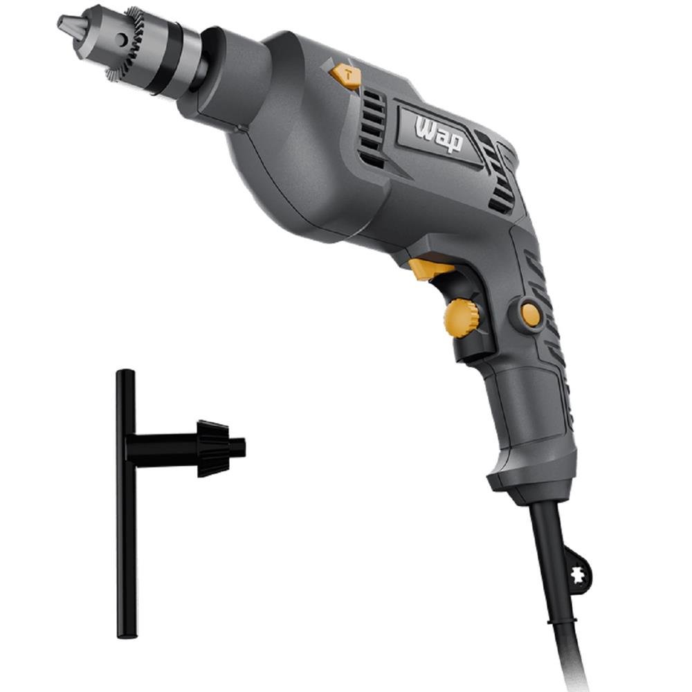 Parafusadeira E Furadeira De Impacto Wap Wf 700Fe, Potência 700W, 127V, Cinza